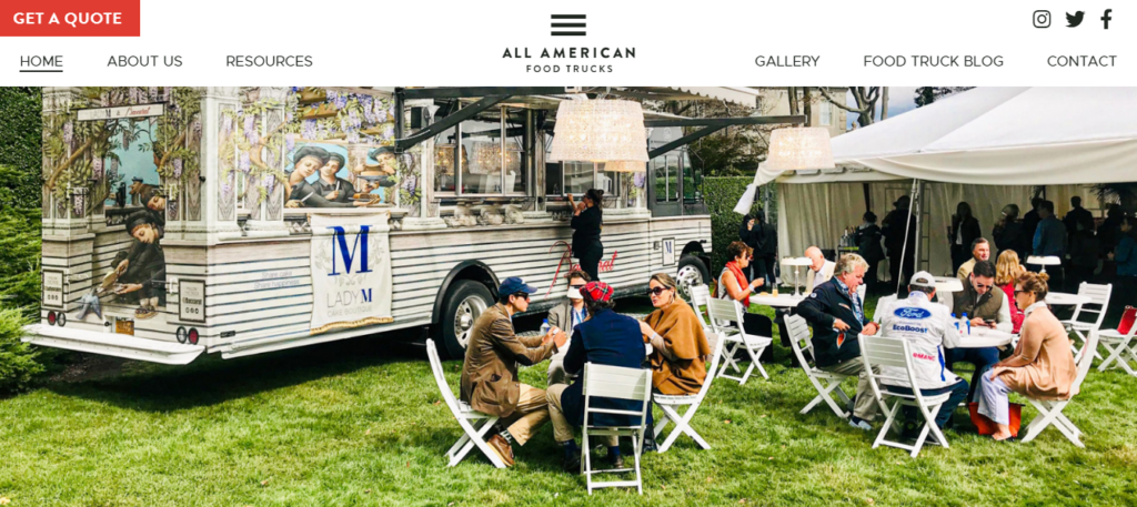 All American Food Trucks is a leading manufacturer of custom build food trucks