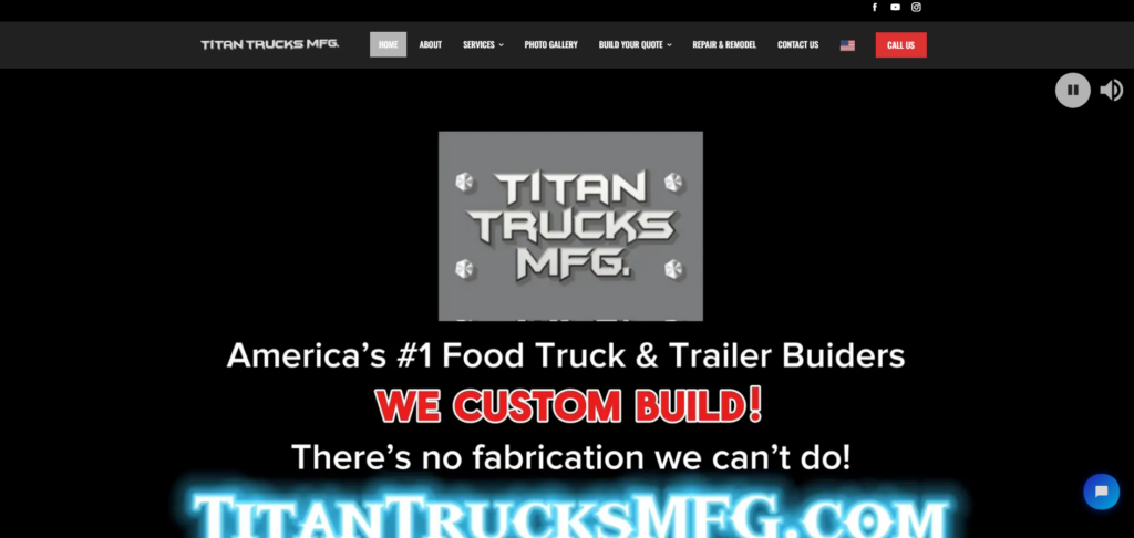 Titan Trucks is a quality first Food Truck and Trailer Manufacturing company located in Central Ohio